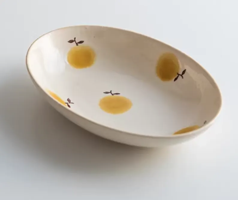 Mikan Fruit Oval Plate — photo 2